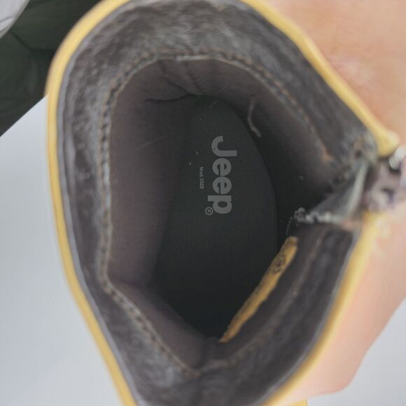 Jeep Ankle Boots Womens 7.5 Side Zip & Double Buckle - Picture 11 of 12